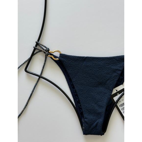 ViX Swim Firenze DIANE Detail Bikini Bottom - Blue Ocean - Minimal - Large - NWT - Picture 2 of 15